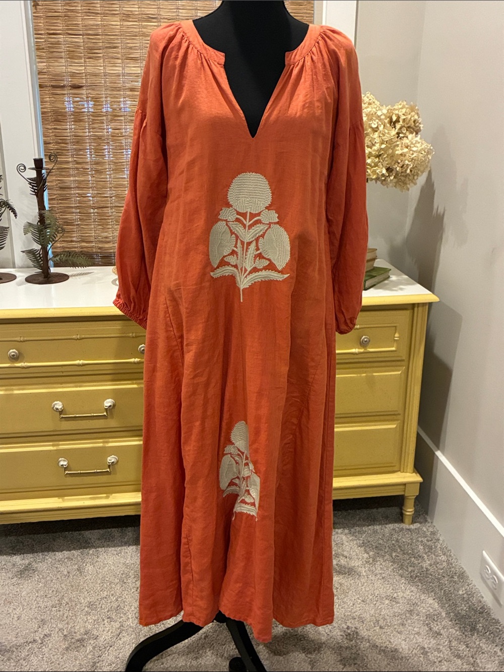 Madison Mathews  Sullivan Linen Dress